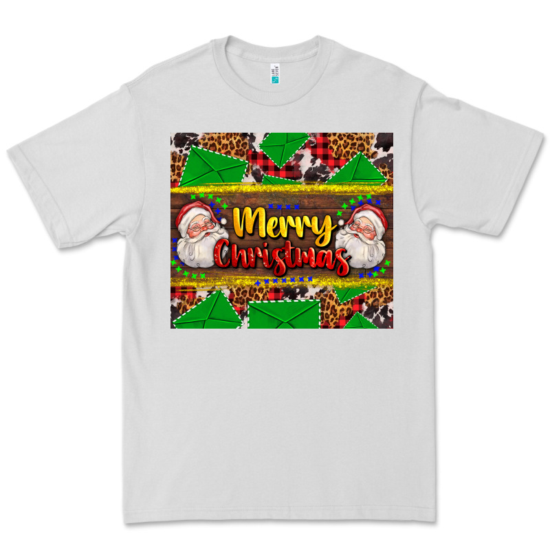 Merry Christmas With Santa Claus Premium Tee by AdoDesignShop | Teevron