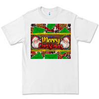 White merry Christmas with Santa Claus Premium Tee - AdoDesignShop
