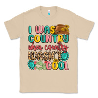 Mushroom i was country when country wasnt cool Classic Tee - MaliasSmallBusiness