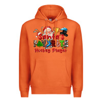 Carrot santas favorite hockey player Premium Hoodie - CowGirlArtShop