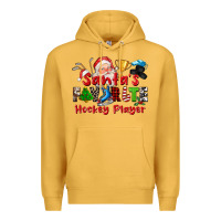 Mustard santas favorite hockey player Premium Hoodie - CowGirlArtShop