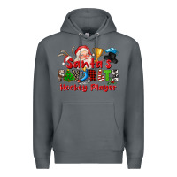 Rock santas favorite hockey player Premium Hoodie - CowGirlArtShop