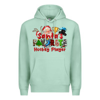 Seafoam santas favorite hockey player Premium Hoodie - CowGirlArtShop
