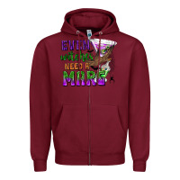 Burgundy Even Witches Need a Marg Zipper Hoodie - texasbilliewilder