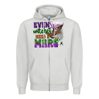 Dove Grey Even Witches Need a Marg Zipper Hoodie - texasbilliewilder