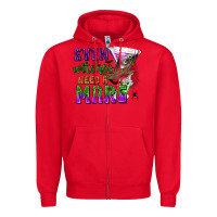 Red Even Witches Need a Marg Zipper Hoodie - texasbilliewilder