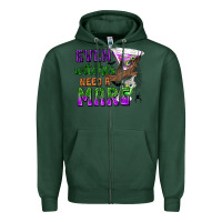 Sports Green Even Witches Need a Marg Zipper Hoodie - texasbilliewilder