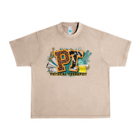 French Oak pt physical therapist western Urban Heavy Tee - NancyCooperArtShop
