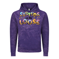 Cloud Purple sisters on the loose Vintage Hoodie - MaliasSmallBusiness