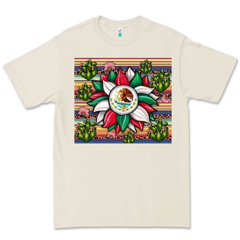 Sunflower Mexican Flag Tumbler Premium Tee by JahusDesignShop | Teevron
