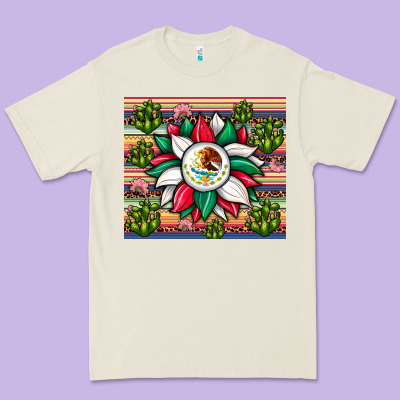 Sunflower Mexican Flag Tumbler Premium Tee Designed By Jahusdesignshop