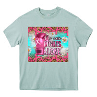 Arona Breast cancer  no one fıghts alone tumbler Heavy Core Tee - Artiststas