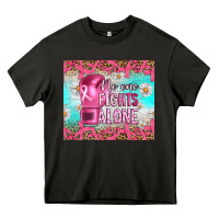 Asphalt Breast cancer  no one fıghts alone tumbler Heavy Core Tee - Artiststas