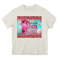 Cream Breast cancer  no one fıghts alone tumbler Heavy Core Tee - Artiststas