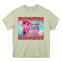 Mossy Breast cancer  no one fıghts alone tumbler Heavy Core Tee - Artiststas