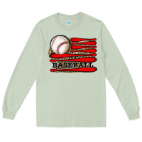 Matcha leopard baseball flag Long Sleeve Tee - JahusDesignShop