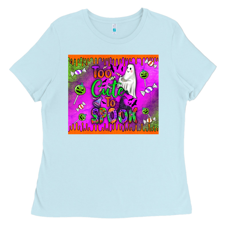 Too Cute To Spook Ladies Tee by BundleAndBundleShop | Teevron