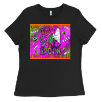 Black too cute to spook Ladies Tee - BundleAndBundleShop