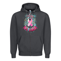Smoke refuse to sink cancer anchor Zipper Hoodie - NancyCooperArtShop