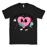 Black only heart eyes for you Classic Tee - MaliasSmallBusiness