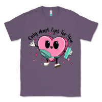 Lavender only heart eyes for you Classic Tee - MaliasSmallBusiness