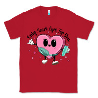 Red only heart eyes for you Classic Tee - MaliasSmallBusiness