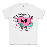 White only heart eyes for you Classic Tee - MaliasSmallBusiness
