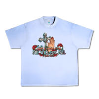 Grape Ice she will not fail psalm christian cross pray Urban Heavy Tee - NancyCooperArtShop
