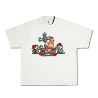 Pistachio she will not fail psalm christian cross pray Urban Heavy Tee - NancyCooperArtShop
