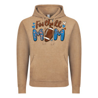 Vintage Coffee football mom Vintage Hoodie - MaliasSmallBusiness