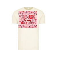 Vintage Arctic jesus is my valentine Vintage Tee - MaliasSmallBusiness
