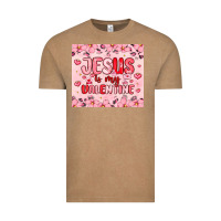 Vintage Coffee jesus is my valentine Vintage Tee - MaliasSmallBusiness