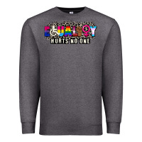 Charcoal Heather Pride equality hurts no one Premium Sweatshirt - CowGirlArtShop