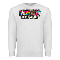 Oatmeal Heather Pride equality hurts no one Premium Sweatshirt - CowGirlArtShop