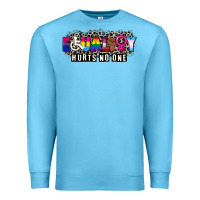 Ocean Blue Pride equality hurts no one Premium Sweatshirt - CowGirlArtShop