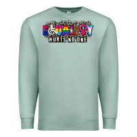 Seafoam Pride equality hurts no one Premium Sweatshirt - CowGirlArtShop
