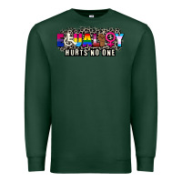 Sports Green Pride equality hurts no one Premium Sweatshirt - CowGirlArtShop