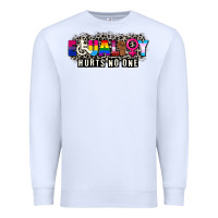 White Pride equality hurts no one Premium Sweatshirt - CowGirlArtShop