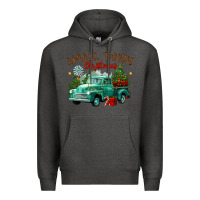 Charcoal Heather small town christmas Premium Hoodie - CowGirlArtShop