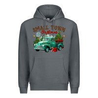 Rock small town christmas Premium Hoodie - CowGirlArtShop