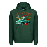 Sports Green small town christmas Premium Hoodie - CowGirlArtShop