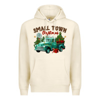 Tofu small town christmas Premium Hoodie - CowGirlArtShop