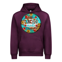 Mauve Wine teacher mode earrings Urban Hoodie - BundleAndBundleShop