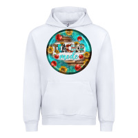 White teacher mode earrings Urban Hoodie - BundleAndBundleShop