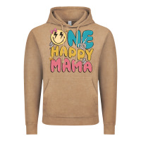 Vintage Coffee one happy mama Vintage Hoodie - MaliasSmallBusiness
