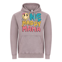 Vintage Zinc one happy mama Vintage Hoodie - MaliasSmallBusiness