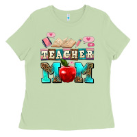 Matcha teacher mom Ladies Tee - AdoDesignShop