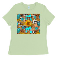 Matcha western mom Ladies Tee - RanaPortraitStore