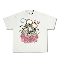 Pistachio the lovers skeletons Urban Heavy Tee - MaliasSmallBusiness