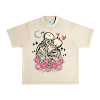 Sandshell the lovers skeletons Urban Heavy Tee - MaliasSmallBusiness
